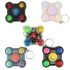 1/5Pcs Electronic Memory Game, Game Console Handheld Game With Lights And Sounds, Classic Memory Maze Educational Toy For Kid Ages 8 And Up, Random Style
