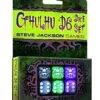 Cthulhu D6 Dice Set | 6 Pcs | 19mm Six-Sided | Pearlized Dice | Tabletop Roleplaying Games | RPG | From Steve Jackson Games