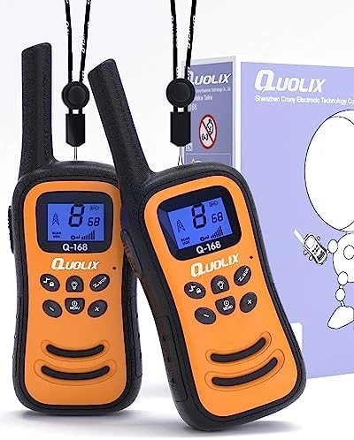 QUOLIX 2 Way Radios Walkie Talkies For Kids Long Range Rechargeable Kids Walkie Talkies 2 Pack, Perfect Kids Outdoor Toys Easter Christmas Birthday Gifts For Boys Girls Age 3-12 For Camping Hiking 10 QUOLIX 2 Way Radios Walkie Talkies For Kids Long Range Rechargeable Kids Walkie Talkies 2 Pack, Perfect Kids Outdoor Toys Easter Christmas Birthday Gifts For Boys Girls Age 3-12 For Camping Hiking - Image 8