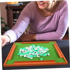 Ibasenice 1 Set Travel Leisure Mahjong Toys For Travel Box Set Portable Chess Board Mahjong Tiles Say Anything Game American Mahjong Set Mini Mahjong Plaything Table Mahjong Kit Mahjong Game 12 Ibasenice 1 Set Travel Leisure Mahjong Toys For Travel Box Set Portable Chess Board Mahjong Tiles Say Anything Game American Mahjong Set Mini Mahjong Plaything Table Mahjong Kit Mahjong Game -Folkmanis Toys Shop 51gS2uJrbFL