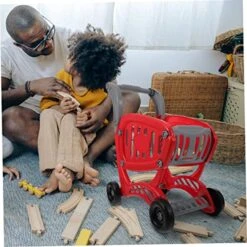 NOLITOY Trolley Simulation Basket Toy Plastic Cart Mini Toys For Kids Mini Shopping Cart For Kids Mini Supermarket Cart Kids Stroller Classroom Storage Shopping Cart Model Toy Kids Toy Boy -Folkmanis Toys Shop 51gV2kOt7zL