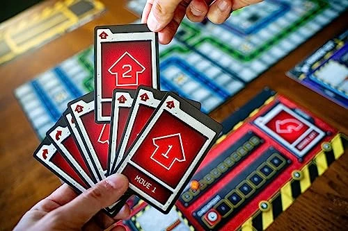 Renegade Game Studios | Robo Rally | Strategy Board Game For 2-6 Players, Ages 12+ With 6 Pre-Painted Robot Miniatures 6 Renegade Game Studios | Robo Rally | Strategy Board Game For 2-6 Players, Ages 12+ With 6 Pre-Painted Robot Miniatures - Image 4