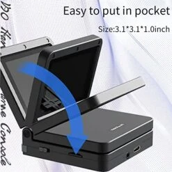 Diketigeey V90 Handheld Game Console 3 Inch IPS Screen Open Source With 16+16G TF 2000+ Games 64Bit PS1 PCE 4 Hours Battery Life Opening Linux Tony System Game Player (Black) 11 Diketigeey V90 Handheld Game Console 3 Inch IPS Screen Open Source With 16+16G TF 2000+ Games 64Bit PS1 PCE 4 Hours Battery Life Opening Linux Tony System Game Player (Black) -Folkmanis Toys Shop 51geGF9E7CL