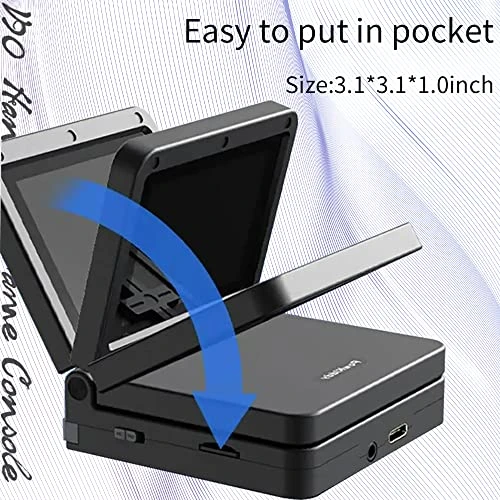 Diketigeey V90 Handheld Game Console 3 Inch IPS Screen Open Source With 16+16G TF 2000+ Games 64Bit PS1 PCE 4 Hours Battery Life Opening Linux Tony System Game Player (Black) 6 Diketigeey V90 Handheld Game Console 3 Inch IPS Screen Open Source With 16+16G TF 2000+ Games 64Bit PS1 PCE 4 Hours Battery Life Opening Linux Tony System Game Player (Black) - Image 4