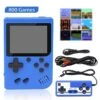 LARSEBEI Handheld Game Console, 3.0-Inch Portable Video Game Console For Kids With 800 Classical FC Games，Supports Two Players And Connects To TV ，1020mAh Rechargeable Battery(Blue) -Folkmanis Toys Shop 51gkIf6vqXL