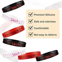 Gkszajo 24PCS Spiderman Silicone Wristbands Bracelets Miles Morales Party Favors For Spider Girl Theme Birthday Decorations Supplies -Folkmanis Toys Shop 51glSzHcMlL