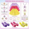 Princess Dress Up Toys & Jewelry Boutique - Complete Set With Costumes, Skirts, Shoes, Crowns, Accessories - Ideal Girls Role Play Gift For 3 4 5 6 Year Toddler Birthday Parties Party Favors 2 Princess Dress Up Toys & Jewelry Boutique - Complete Set With Costumes, Skirts, Shoes, Crowns, Accessories - Ideal Girls Role Play Gift For 3 4 5 6 Year Toddler Birthday Parties Party Favors -Folkmanis Toys Shop 51gnEZi078L