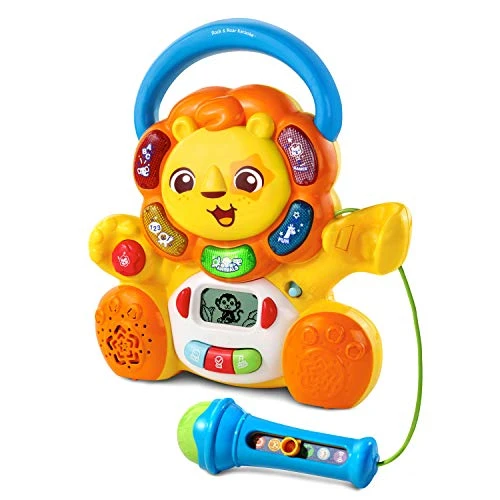 VTech Zoo Jamz Rock And Roar Karaoke, Yellow 4 VTech Zoo Jamz Rock And Roar Karaoke, Yellow - Image 2