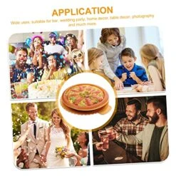 SAFIGLE Simulation Pizza Model Toys For Kids Counter Decor Food Decor Food Cooking Toy Fun Lifelike Pizza Simulation Food Model Prop Pizza Photography Prop Fake Pizza Prop Food Display PVC 18 SAFIGLE Simulation Pizza Model Toys For Kids Counter Decor Food Decor Food Cooking Toy Fun Lifelike Pizza Simulation Food Model Prop Pizza Photography Prop Fake Pizza Prop Food Display PVC -Folkmanis Toys Shop 51gwCtp0X3L