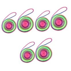 Ibasenice Stretchy Toys 24 Pcs Rope Stuffers Stretchy Hand Playthings Supplies For Game Party Classic Stocking Trick Colorful Funny Cat Portable Cradle Color Tricks Colored Finger Childrens Toys