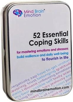 52 Essential Coping Skills Cards - Exercises For Stress Management, Anxiety Relief - Build Emotional Agility, Resilience, Confidence - Self Care Therapy Games For Teens, Adults - By Harvard Educator -Folkmanis Toys Shop 51h 4RumRfL. AC