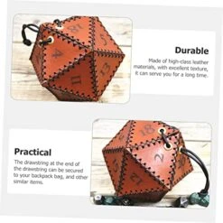 INOOMP Dice Storage Bag Dice Pouch For Board Game Drawstring Dice Bag Dice Bag For LARP Dice Case Dice Collection Bag Game Dice Pouch D20 Leather Jewelry Toy Bag Dice Bag For Dice -Folkmanis Toys Shop 51h4IYGAoeL