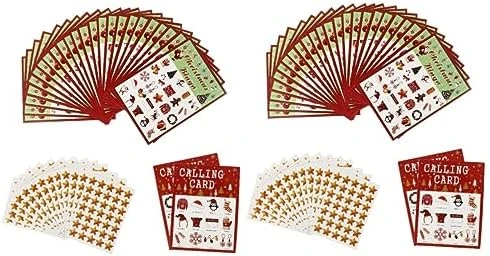 Toyvian 2 Sets Game Bingo Card Toy For Kids Party Supplies For Kids Santa Suit Christmas Party Kids Birthday Party Gifts Party Bingo Game Family Bingo Cards Square Size Bingo Cards Major 10 Toyvian 2 Sets Game Bingo Card Toy For Kids Party Supplies For Kids Santa Suit Christmas Party Kids Birthday Party Gifts Party Bingo Game Family Bingo Cards Square Size Bingo Cards Major - Image 8