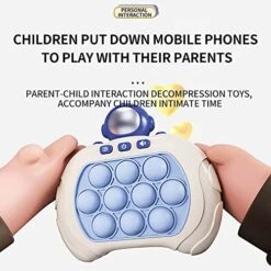 Speed Boost Game Console 2023 New Decompression Breakthrough Puzzle Game Machine Decompression Fingertip Toy Multi-Game Mode Birthday Gift Toy (xiaoxiongheyuhangyuan) -Folkmanis Toys Shop 51hBmyhBqIL