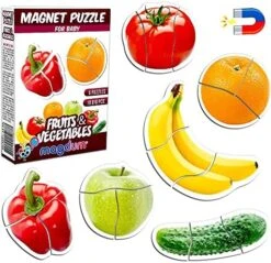 MAGDUM Set 54 Magnetic Puzzles For Kids Ages 3-5 - Toddler Puzzle - Travel Toys For Kids Ages 3-5 - Magnetic Travel Games Baby Puzzle Kids Puzzle Toys - Puzzle For Preschooler Magnet Puzzles Games -Folkmanis Toys Shop 51hFuBoB7hS. AC