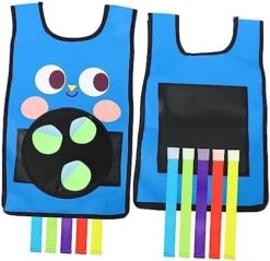Totority 1 Set Sticky Jersey Kids Tank Tops Outside Toy Outside Kids Toys Sticky Ball Vest Game Props Outside Game Vests Parent-Child Tag Red Cloth Outdoor Kids Playset Game Vest -Folkmanis Toys Shop 51hOf7NAyZL. AC