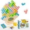 YISOOPEI 32pcs Stacking Toys Balance Building Blocks, Blocks For Kids Ages 4-8, 2 Player Games For Family Games For Kids And Adults,Travel Games Adult,Party Games. -Folkmanis Toys Shop 51hPyMVSOkL