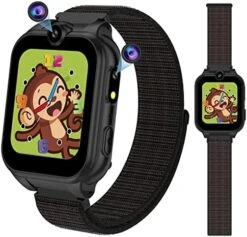 Kids Smart Watch Girls Boys, Gifts For 4-10 Years Old Dual Camera Touchscreen Smart Watch For Kids With 18 Games Music Video Player Alarm Clock Flashlight Educational Toys Toddles Birthday Gifts -Folkmanis Toys Shop 51hR7IG9tUL. AC