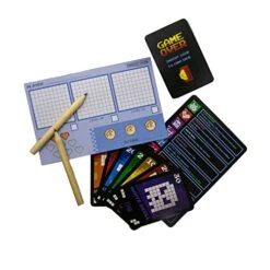 Giga Mech Games The Blue Collection - A Collection Of Three Micro Games - One Card Dungeon, Insert Coin To Play, And Cyberdoom Tower 13 Giga Mech Games The Blue Collection - A Collection Of Three Micro Games - One Card Dungeon, Insert Coin To Play, And Cyberdoom Tower -Folkmanis Toys Shop 51hXUlHqNnL