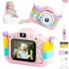 Milerong Kids Camera For Girls Age 4 5 6 7 8 9 10 11 12 Kids Toys Digital Camera Christmas Birthday Toys Gifts For Kids Toddlers Selfie Camera With 32GB SD CardăRainbow Cată 1 Milerong Kids Camera For Girls Age 4 5 6 7 8 9 10 11 12 Kids Toys Digital Camera Christmas Birthday Toys Gifts For Kids Toddlers Selfie Camera With 32GB SD CardăRainbow Cată -Folkmanis Toys Shop 51hZXQiognL