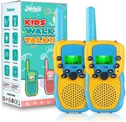 Jeebuu Toys For 3-12 Year Old Girls, 2 Pack Walkie Talkies For Kids 22 Channels 3 Kms Range 2 Way Radio For Indoor Outdoor Camping Hiking, Ideal Christmas Birthday Gifts For 3-12 Year Old Girls Boys -Folkmanis Toys Shop 51hbUp0AyOL. AC