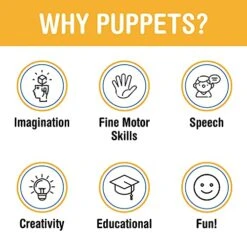 14" Bobby, Peach Boy, Hand Puppet 10 14" Bobby, Peach Boy, Hand Puppet -Folkmanis Toys Shop 51hbXHpXK7S 2