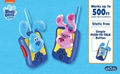 EKids Blues Clues And You Toy Walkie Talkies For Kids, Indoor And Outdoor Toys For Kids And Fans Of Blues Clues Toys For Boys And Girls -Folkmanis Toys Shop 51hcKYCvWeS 1