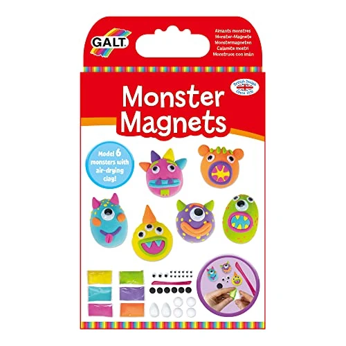 Galt Toys, Monster Magnets, Craft Kit For Kids, Ages 6 Years Plus Multicolor 1005422 4 Galt Toys, Monster Magnets, Craft Kit For Kids, Ages 6 Years Plus Multicolor 1005422 - Image 2