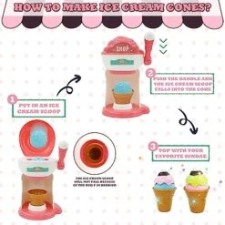 Pretend Role Play Ice Cream Shop Toy For Boys And Girls With Ice Cream Maker Machine, Cash Register And Fake Ice Creams, Play Food Dessert Set For Kids Age 3 4 5 6 7 Pretend Role Play Ice Cream Shop Toy For Boys And Girls With Ice Cream Maker Machine, Cash Register And Fake Ice Creams, Play Food Dessert Set For Kids Age 3 4 5 6 -Folkmanis Toys Shop 51hid5sc9FL