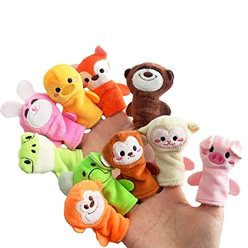 ARTEM Finger Puppets Different Cartoon Animal Soft Velvet Dolls Toys Finger Toys For Children Story Telling,Role Play,Novelty Educational(10Pcs) 3 ARTEM Finger Puppets Different Cartoon Animal Soft Velvet Dolls Toys Finger Toys For Children Story Telling,Role Play,Novelty Educational(10Pcs)