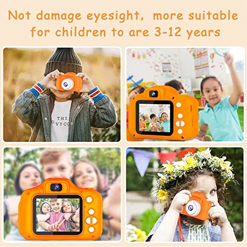 Portable HD Digital Kids Camera, Best Kids Camera Toddler Toys Gifts For 3 4 5 6 7 8 9 Year Old Boys And Girls, Kids Selfie Camera With 32GB SD Card, HD Digital Video Cameras For Toddler 4 Portable HD Digital Kids Camera, Best Kids Camera Toddler Toys Gifts For 3 4 5 6 7 8 9 Year Old Boys And Girls, Kids Selfie Camera With 32GB SD Card, HD Digital Video Cameras For Toddler - Image 2
