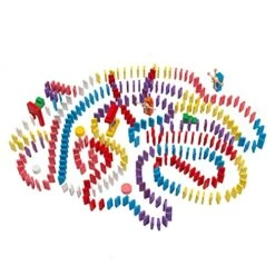 Wondertoys 600 PCS Dominoes Set For Kids Wooden Building Blocks 6 Colors Bulk Dominoes Racing Tile Games Educational Toy For Kids Birthday Party With 11 Add-on Blocks And 1 Storage Bag 17 Wondertoys 600 PCS Dominoes Set For Kids Wooden Building Blocks 6 Colors Bulk Dominoes Racing Tile Games Educational Toy For Kids Birthday Party With 11 Add-on Blocks And 1 Storage Bag -Folkmanis Toys Shop 51hvTbjvAIL