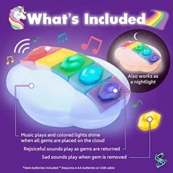 Protectors Of The Rainbow – Scavenger Hunt & Hide And Seek Game | Ages 4-10 | Birthday Games | Glow In The Dark Toys | Rainbow Game | Treasure Hunt | Kids Games With Interactive Music & Lights -Folkmanis Toys Shop 51hxcWvjVEL