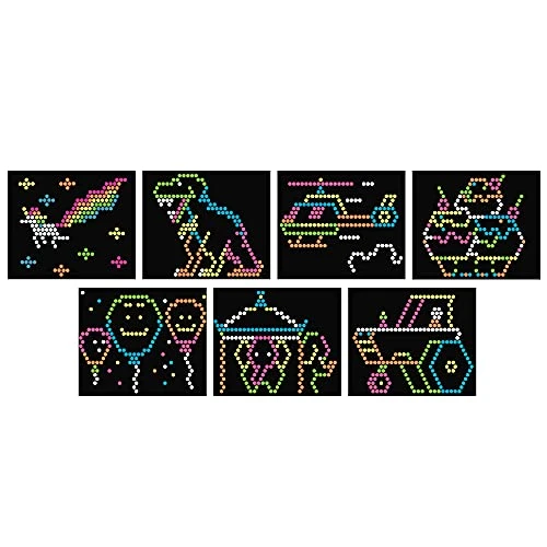 Lite Brite Ultimate Classic Blue Retro And Vintage Toy, Gift For Girls And Boys, Ages 4+ - Amazon Exclusive 4 Lite Brite Ultimate Classic Blue Retro And Vintage Toy, Gift For Girls And Boys, Ages 4+ - Amazon Exclusive - Image 2