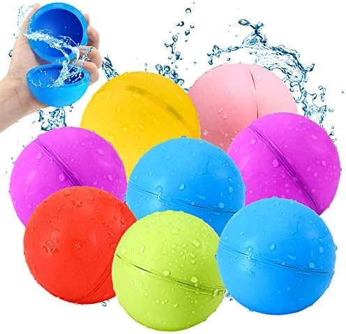 SOPPYCID Reusable Water Bomb Balloons, 6Pack Magnetic Water Balloons Quick Fill, Self Sealing Water Bombs, Latex-Free Splash Balls With Mesh Bag, Pool Toys Outdoor Games Summer Party Supplies 12 SOPPYCID Reusable Water Bomb Balloons, 6Pack Magnetic Water Balloons Quick Fill, Self Sealing Water Bombs, Latex-Free Splash Balls With Mesh Bag, Pool Toys Outdoor Games Summer Party Supplies - Image 10