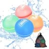 Reusable Water Balloons With Numbers SMARTSPLASH | Educational Pool & Bath Toy | Numbered Learning | Ideal For Outdoor Summer Games | SOPPYCID | (10Pcs) 1 Reusable Water Balloons With Numbers SMARTSPLASH | Educational Pool & Bath Toy | Numbered Learning | Ideal For Outdoor Summer Games | SOPPYCID | (10Pcs) -Folkmanis Toys Shop 51iWMHOe4WL