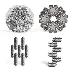 TEMI Fidget Sphere Toys Of 12-Piece Set Pentagons Fun Executive Desk Toy Puzzles For Adults 14+ Years Old Boys And Girls -Folkmanis Toys Shop 51if15OmxDL