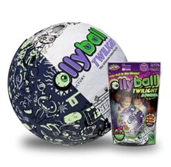 Ollyball Twilight - Glow In The Dark, Color-in Ball For Full-Force Indoor And Outdoor Play!
