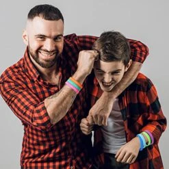 100 Pieces Bible Verse Bracelets Bulk Silicone Christian Scripture Bracelets WWJD Rubber Religious Spiritual Wristbands Inspirational Bracelet For Adult Teen Religious Gifts (Bright, Classic) -Folkmanis Toys Shop 51j3KVxH20L