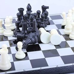 New Chessex Magnetic Plastic Chess Set Travel Portable Chess Interactive Game Children And Adult Gifts Learning And Educational Toys Chess Gift (Size : X-Large) 12 New Chessex Magnetic Plastic Chess Set Travel Portable Chess Interactive Game Children And Adult Gifts Learning And Educational Toys Chess Gift (Size : X-Large) -Folkmanis Toys Shop 51jBkdDzmBL
