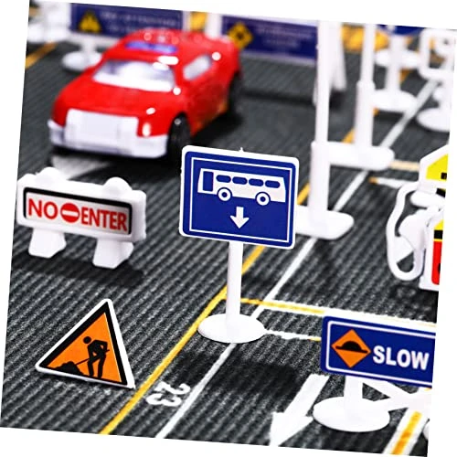 TOYANDONA 112 Pcs Mini & Outdoor Cones Toy Miniature Kids Plastic Educational For Signal Light Miniatures Preschool Street Learning Signs Simulation Playing Supplies Party Lights Christmas 6 TOYANDONA 112 Pcs Mini & Outdoor Cones Toy Miniature Kids Plastic Educational For Signal Light Miniatures Preschool Street Learning Signs Simulation Playing Supplies Party Lights Christmas - Image 4