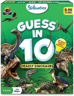 Skillmatics Card Game - Guess In 10 Junior Animal Kingdom, Quick Game Of Smart Questions, Gifts & Fun Learning For Ages 3 To 6 -Folkmanis Toys Shop 51jTrk0UTRL. AC