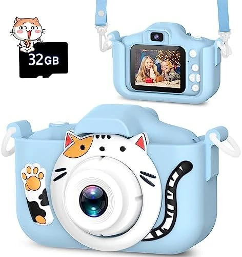 ππ₯ππ§πππ Kids Selfie Camera Toys For 3 4 5 6 7 8 9 10 11 12 Year Old GirlsοΌCamera For Kids Christmas Birthday Festival Gift For Kids Digital Camera With 32GB SD Card 7 ππ₯ππ§πππ Kids Selfie Camera Toys For 3 4 5 6 7 8 9 10 11 12 Year Old GirlsοΌCamera For Kids Christmas Birthday Festival Gift For Kids Digital Camera With 32GB SD Card - Image 5