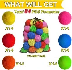84 Pcs Reusable Water Balls, Reusable Water Balloons For Outdoor Toys And Games, Water Toys For Kids And Adults Boys And Girls - Summer Toys Ball For Pool And Backyard Fun -Folkmanis Toys Shop 51je6RJFBQL