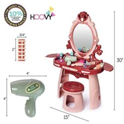 Vanity For Little Girls | Kids Makeup Vanity | Play Vanity Sets For Girls | Toddler Makeup Vanity | Vanity Set For Little Girls | Makeup Table For Girls | Girls Play Vanity For 3, 4, & 5 Year Old 14 Vanity For Little Girls | Kids Makeup Vanity | Play Vanity Sets For Girls | Toddler Makeup Vanity | Vanity Set For Little Girls | Makeup Table For Girls | Girls Play Vanity For 3, 4, & 5 Year Old -Folkmanis Toys Shop 51jf1VfgWuL