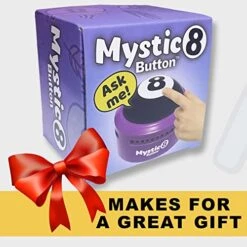 Mystic 8 Button - (15 Different Audio Answers) | New Generation Of Traditional Magic 8 Ball | Ask A YES Or NO Question | Eight Ball | Fortune Telling Ball -Folkmanis Toys Shop 51jkezf77PL