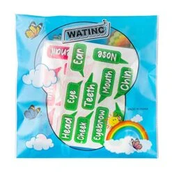 WATINC 35Pcs Body Parts Learning Felt Story Board Set Preschool Human Organ Educational Teaching Storytelling Early Learning Interactive Play Kit Wall Hanging Gift For Toddlers Kids 41 X 30 Inch -Folkmanis Toys Shop 51jmJNzMpuL