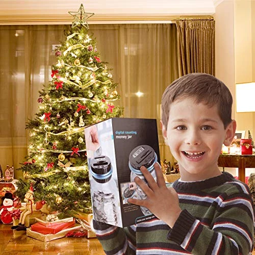 Digital Coin Bank,Amago Piggy Bank,Big Piggy Bank Digital Counting Coin Bank For Kids Adults Boys Girls As Gift On Christmas,Birthday,New Year's Day,Powered By 2AAA Battery (Not Included) 4 Digital Coin Bank,Amago Piggy Bank,Big Piggy Bank Digital Counting Coin Bank For Kids Adults Boys Girls As Gift On Christmas,Birthday,New Year's Day,Powered By 2AAA Battery (Not Included) - Image 2