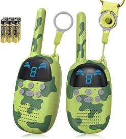 GOCOM Walkie Talkies For Kids, Kids Toys Handheld Child Gift Walky Talky, Two-Way Radio Boys & Girls Toys Age 3-12, For Indoor Outdoor Hiking Adventure Games 22 GOCOM Walkie Talkies For Kids, Kids Toys Handheld Child Gift Walky Talky, Two-Way Radio Boys & Girls Toys Age 3-12, For Indoor Outdoor Hiking Adventure Games -Folkmanis Toys Shop 51k2RTm9qL. AC