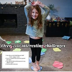 New Floor Is Lava Popping Balloons Interactive Game -Like Balance Stepping Stones,Twisters,Minute To Win It Game-Family Board Game,Party Game,Floor Game For Kids-Indoor Outdoor Safe (Special Edition) -Folkmanis Toys Shop 51kBqcIJreL